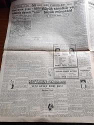 Cumhuriyet Gazetesi - 29 Eylül 1946 - bir sonbahar düşüncesi yazan Nadir Nadi Başmakale - Rusya cevabi notamızda karşılık verdi - Moskova hükümeti boğazların müdafaasının Türkiye ve Rusya'ya ait olmasını da ısrar ediyor - Yunan kralı Yorgi milletini milli birliğe davet etti fotoğraf - Mısır kabinesi istifa etti - istifa eden İsmail Sıtkı Paşa kabinesi azası fotoğraf - Nazi harp suçluları kararı beklerken - Von Neurath Dr. Schacht Ve Von Papen'in beraat edecekleri tahmin ediliyor - Cemal Nadir Karikatür - haftanın şakaları yazan Burhan Felek - kumkapı Verem dispanseri Dün törenle açıldı - Safiye Ayla Kemani Nobar Tekyay bülbül sesli sanatkar Menşure Cağaloğlu Çiftesaraylar bahçesinde - Yavuz Sultan Selim Ağlıyor yazan Feridun Fazıl Tülbentçi yazı dizisi - futbolda lig maçları başlıyor - En mühim müsabaka Fenerbahçe Beşiktaş arasında oynanacak - Amerikalı kulağına göre Türk musikisi - kıymetli ses sanatkarımız Suzan Yakar fotoğraf ve İsmail Dümbüllü Tiyatrosu Beşiktaş bahçesinde - Odeon