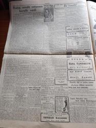 Cumhuriyet Gazetesi - 29 Eylül 1946 - bir sonbahar düşüncesi yazan Nadir Nadi Başmakale - Rusya cevabi notamızda karşılık verdi - Moskova hükümeti boğazların müdafaasının Türkiye ve Rusya'ya ait olmasını da ısrar ediyor - Yunan kralı Yorgi milletini milli birliğe davet etti fotoğraf - Mısır kabinesi istifa etti - istifa eden İsmail Sıtkı Paşa kabinesi azası fotoğraf - Nazi harp suçluları kararı beklerken - Von Neurath Dr. Schacht Ve Von Papen'in beraat edecekleri tahmin ediliyor - Cemal Nadir Karikatür - haftanın şakaları yazan Burhan Felek - kumkapı Verem dispanseri Dün törenle açıldı - Safiye Ayla Kemani Nobar Tekyay bülbül sesli sanatkar Menşure Cağaloğlu Çiftesaraylar bahçesinde - Yavuz Sultan Selim Ağlıyor yazan Feridun Fazıl Tülbentçi yazı dizisi - futbolda lig maçları başlıyor - En mühim müsabaka Fenerbahçe Beşiktaş arasında oynanacak - Amerikalı kulağına göre Türk musikisi - kıymetli ses sanatkarımız Suzan Yakar fotoğraf ve İsmail Dümbüllü Tiyatrosu Beşiktaş bahçesinde - Odeon