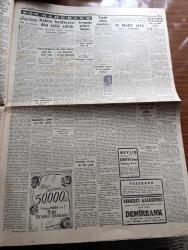 Cumhuriyet Gazetesi - 18 Mart 1955 - kabine dün tam dört saat süren bir içtima yaptı - Yalta Konferansı zabıtları neşredilince fırtına koptu - Yalta konferansında Churchill Roosevelt ve Stalin bir arada fotoğraf - Cumhuriyet Halk Partisi il Kongresi dün sabah başladı fotoğraf - Dolmabahçe vapurunda bir yaralama Hadisesi - Doktor Mükerrem Sarol Metin Toker davasında bilirkişi raporu dün belli oldu  - kaybolan saray eşyası meselesi - şeker için kuyruk fotoğraf - 18 Mart Çanakkale zaferi - işçiye grev hakkının tanınması - Hacı Kurye Yazanlar Nihal Karamağaralı ve Va Nü yazı dizisi - köylerde ziraate dair filmler gösterilecek - Audrey Hepburn'a rakip bir türk kızı  Suna Arcan - şeker işi neden aksadı yazan Burhan Felek - Ankara genç takımı İzmir'i 6-3 yendi - milli takım için Galatasaray'dan Coşkun İzmir'den Sabahattin çağrıldı - ayın fethi için son hazırlıklar ve ayda inilecek noktanın tespiti - 1954-1955 Yunus Nadi mükafatı en güzel fikir yazısı - günün resimleri - Şe Lapen