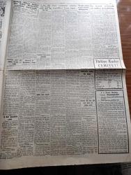 Cumhuriyet Gazetesi - 18 Mart 1955 - kabine dün tam dört saat süren bir içtima yaptı - Yalta Konferansı zabıtları neşredilince fırtına koptu - Yalta konferansında Churchill Roosevelt ve Stalin bir arada fotoğraf - Cumhuriyet Halk Partisi il Kongresi dün sabah başladı fotoğraf - Dolmabahçe vapurunda bir yaralama Hadisesi - Doktor Mükerrem Sarol Metin Toker davasında bilirkişi raporu dün belli oldu  - kaybolan saray eşyası meselesi - şeker için kuyruk fotoğraf - 18 Mart Çanakkale zaferi - işçiye grev hakkının tanınması - Hacı Kurye Yazanlar Nihal Karamağaralı ve Va Nü yazı dizisi - köylerde ziraate dair filmler gösterilecek - Audrey Hepburn'a rakip bir türk kızı  Suna Arcan - şeker işi neden aksadı yazan Burhan Felek - Ankara genç takımı İzmir'i 6-3 yendi - milli takım için Galatasaray'dan Coşkun İzmir'den Sabahattin çağrıldı - ayın fethi için son hazırlıklar ve ayda inilecek noktanın tespiti - 1954-1955 Yunus Nadi mükafatı en güzel fikir yazısı - günün resimleri - Şe Lapen