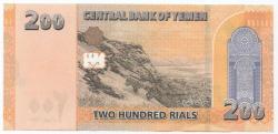 Yemen 2018 Yılı 200 Riyal Çil