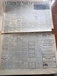 Cumhuriyet Gazetesi - 3 Ekim 1957 - Muhalefet Partileri Arasında Konuşmalar -  Dün 30 İlde Demokrat Parti Aday Yoklamaları Yapıldı - Irak Muhalefet Lideri  Sammirrat Nuri Said Paşayı İtham Etti - Abdülhalik Renda Dün Vefat Etti - Amerikalı İktisatçı Max Thornburg Karadeniz'de Bir Geziye Çıkıyor - Doçent Adile Ayda İstifa Etti-  Kapani Kardeşler Arasında Tartışma Devam Ediyor - Metin Toker tahliye edildikten sonra eşi yavrusu ve İsmet İnönü ile bir arada fotoğraf - Makarios Komünistlerle İşbirliği Yaptığını Açıkladı - İblisin Kızı Yazan Guy Des Cars Yazı Dizisi - 20 Liraya Bir Yahudi Nakleden M. Kenan Kan Yazı - Aşçı Ve Garson Eğitim Merkezi Açılıyor - biraz da başka şeyler yazan Burhan Felek  - haydut filmi Beyoğlu Lale ve Pangaltı İnci sinemasında -İstanbul opereti işbirliği -Fransa'da Siyasi Ve İktisadi Kriz - Yurtta Seçim Mücadelesi İntibaları - Demirkırat'tan Sonra Şimdi de Demirkırası - Fenerbahçe Spartak'a Bir Maç Teklif Etti - Fenerbahçe Son 20 Dakikada Beyoğluspor'a 4 Gol Attı