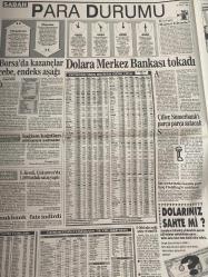SABAH EKONOMİ GAZETESİ DOĞUM GÜNÜ HEDİYESİ - 16 EYLÜL 1992 -Borsa-Döviz-Endeks-Gösterge sabah ekonomi sizi her konuda bilgilendirir-puan durumu-yükselenler-düşenler-borsa faresi-yatırımcının borsa günlüğü-Senem Erdil-Brooker gözüyle-cebinizdeki paranın seyir defteri-bankalarda uygulanan faiz oranları-günlük fon-fonlar-şirketlerden-en çok kazandıran hisse senetleri-en çok kaybettiren hisse senetleri-Dünya ekonomi basını-osman ulaga— SSK Belediye başkanlarının evine hacze gidebilecek-kömür çıkardığı maden çökünce yer Holding yerle bir oldu-refah yok ki işçiye fah payı verelim-hulusi Çetinoğlu-hükümet neden hırçınlaşıyor-Siz 0,05 TL ödemeyin tornanız ödesin-ünlülerin ilk işi-Vehbi Koç-Sakıp Sabancı-nejat eczacıbaşı-doların sahte mi-Tansu Çiller Sümerbank‘ı parça parça satacak- Tuncer Bicioğlu-Betül Demirtaş-2.500.000 esnaf kredi borcu ertelemesi istiyor-Cem Boyner Beymen’de mega dönemi başlattı-Meral Tamer-aylardır bozuk duran ITT ler artık onarılsın-DenizBank ağlıyor-Oya berberoğlu