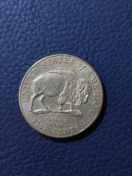 ABD 5 Cent , 2003  Lewis ve Clark Expedition'ın İki Yüzüncü Yıldönümü - Bison Amerika