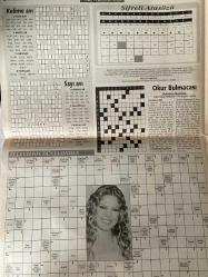 AKŞAM BULMACA GAZETESİ DOĞUM GÜNÜ HEDİYESİ - 27 EKİM 2002 -Bulmaca-Kelime avi-şifreli atasözü-Okur bulmacası-çocuklar için Çengel bulmaca-şifrelihaber-resimli kare bulmaca-Magazin çengelli-profesyoneller için-sarmal bulmaca