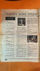 HAYAT HAFTALIK HABER MECMUA, DERGİSİ - ORTA SAYFA POSTER: Celal & Arsever  - 2 ARALIK 1971 - SAYI: 49 - AJDA PEKKAN - MONA SZABO - KUTLU ERTUNA - ŞEVKET RADO - HİKMET FERİDUN ES - ÇETİN EMEC - TALÂT HALMAN - KERİM TOLGAY - MADAM MARTEAU - ŞERİF YÜZBAŞIOĞLU - ROSEMOND GÉRARD - LA BRUYÈRE - 1’İNCİ ALBERT - LA ROCHEFOUCAULD - OSCAR WILDE - MONTESQUIEU - M. L. MCHENRY HOWE - TALLEYRAND - MURAT (NAPOLİ KRALI) - PAUL VALÉRY - LE TALMUD - SUTTAVADDANANITI - G. LE BON - PEGGY LEE - MAVİ KUŞ PİYESİ - ÇOCUK TİYATROSU ELEŞTİRİSİ - ŞİŞİRME UÇAK TEKNOLOJİSİ - HAVACILIKTA YENİLİK - DÜŞÜNCELER SÖZLÜĞÜ - UNUTULMAZ ATATÜRK - DOĞU ALMANYA’DA ATATÜRK HAYRANI - AMERİKA YOLCULUĞU - MİLYONERLER ALEMİNDE BİR AŞK MASALI - SOĞUKTAN GELEN GELİNLER - HAYAT MECMUASI YAYIN KADROSU VE YAYIN POLİTİKASI   -  EKSİKSİZ TAM TAKIM 48 SAYFA
