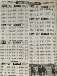 FOTOMAÇ TEMPO GANYAN GAZETESİ DOĞUM GÜNÜ HEDİYESİ- 30 MART 2008 -Hasan Saydam - Recep Girgin - Atahan Zilcioğlu - Eray Balcı - Sinan Güney - George Thomas - Murat Gündüzeli - Ali Ay - AY Karan - Serdar Pedükcoşkun - Orhan Karabıyık - Yusuf Yavaşcan - Adnan Feleh - Ahmet Erkoç - Melih Gürsan - Ali Aydöğdu - Kement Avcısı Ferit Akinci - Ergun Onarır - Çatının teki beşinci ayakta - Gelibolu fit durumda - Gelibolu kazanmaya yakın - Gelibolu ve Big Foot - Sabah Kuşu - Çatının teki Nihalim - Tek 5. ayakta - Atahan’dan Zilcioğlu’na - Onbir Ayın Sultanı çok şanslı - Mermer Koşusu’nu Hop Comas kazandı - Arap taylarının ‘En Güzeli’ seçildi - Pazar İzmir programının yorumu - Harputlu Gaggos tek - H.Gaggos ve Nihalim - Maverick kazanır - Şirinyer’de miting günü