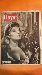 HAYAT HAFTALIK HABER MECMUA, DERGİSİ - ORTA SAYFA POSTER : 13 HAZİRAN 1958 - SAYI: 88 - DAVID NIVEN - HJORDIS NIVEN - BELINDA LEE - MIKE TODD - MARIE BLANCHARD - BARBARA HUTTON - WILLIAM DOUGLAS - JAMES DOUGLAS - PRENS MEDVANI - KONT HAUGWITZ - LANCE HUTTON - GARY GRANT - RUBRIOZA - BARON VON CRAMM - JACQUELINE FRANÇOIS - KATHERINE HEPBURN - HİKMET FERİDUN ES - KIM NOVAK - EISENHOWER - THE PHILADELPHIA STORY - AFRİKA KRALİÇESİ - CANAVAR TOHUMU - VENEDİK TATİLİ - YAĞMURCU - DESKS SAT - 80 GÜNDE DEVRİALEM - BAĞDAT PRENSİ - CEZAYİR CASUSU - KARA SU - CİNSİYET TERBİYESİ ÜZERİNE SOHBET - HOLLYWOOD - MITHATPAŞA STADYUMU - YEŞİLKÖY HAVAALANI - BELINDA LEE - PRENS FILIPPO ORSINI - CHARLES COHEN - ANOUK AIMÉE - MAURICE RONET - CORNEL LUCAS - NORMAN WISDOM - MIHRAN EBEYAN - ÇUHACIYAN - ZEYNEP - DURSUN - KEZBAN - LEBLEBİCİ HORHOR OPERETİ - SARAY SİNEMASI BALE TEMSİLİ - AFRODİT FİLMİ - J.A. RANK ŞİRKETİ - SENİ SEVMEK KADERİM - AMBER - JOSEPHINE - GELİN TACI - SABAH  -   EKSİKSİZ TAM TAKIM 48 SAYFA