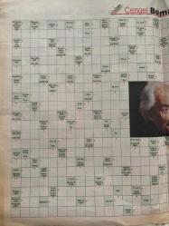 HÜRRİYET BİLBUL GAZETESİ DOĞUM GÜNÜ HEDİYESİ- 27 MAYIS 2007-Kare bulmaca-sudoku-zincir bulmaca-Çengel bulmaca-şükran güngör-rakam bulmaca-Samurai stoku bulmaca-petek bulmaca-ebru Yaşar-