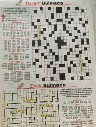 HÜRRİYET BİLBUL GAZETESİ DOĞUM GÜNÜ HEDİYESİ- 27 MAYIS 2007-Kare bulmaca-sudoku-zincir bulmaca-Çengel bulmaca-şükran güngör-rakam bulmaca-Samurai stoku bulmaca-petek bulmaca-ebru Yaşar-