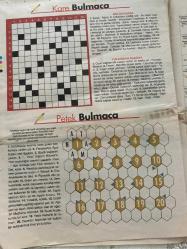 HÜRRİYET BİLBUL GAZETESİ DOĞUM GÜNÜ HEDİYESİ- 18 AĞUSTOS 2004-Hil Bull-sözcük hava-sayı bulmaca-puzzle bulmaca-energy bulmaca-zor Çengel-Çengel vurmaca-kare bulmaca-petek bulmaca-Emre Altuğ-Ece erken-arda kural-Arzu balkan-Sinan Özen-Hülya Aksular-Tan sağTürk-