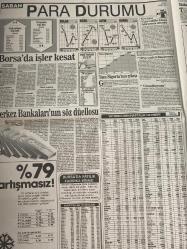 SABAH EKONOMİ GAZETESİ DOĞUM GÜNÜ HEDİYESİ - 4 EKİM 1992 -Borsa-Döviz-Endeks-Gösterge sabah ekonomi sizi her konuda bilgilendirir-puan durumu-yükselenler-düşenler-borsa faresi-yatırımcının borsa günlüğü-Senem Erdil-Brooker gözüyle-cebinizdeki paranın seyir defteri-bankalarda uygulanan faiz oranları-günlük fon-fonlar-şirketlerden-en çok kazandıran hisse senetleri-en çok kaybettiren hisse senetleri-Dünya ekonomi basını-osman ulagay-Adil Korkut-âleme verir salkımı kendi yutar salkımı-aşk mektubu tutmayınca iş mektubu yazdı tren Filiz Çiçek-Cem uzan-Meral Öztekin-Simtel‘den 15 yıl geri alma garantisi-işte boya-Merkez bankalarının söz duellosu-Türk ticaret Bankası güvencesinde yüksek kazançlı yatırım-para programının hedefleri ve son durumu-Merkez Bankası para basmaktan başka bir şey yapmadı mı-Ali Rıza kardeş- Erna Marc’a ürünlere servis verilmiyor-Meral Tamer-tüketici gözüyle-sayfa sayısı dört