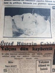 Cumhuriyet Gazetesi - 19 Ekim 1957 - Bir Savaşçı Yazan Nadir Nadi Başmakale  - Adnan Menderes Dün İsmet İnönü'ye  Ağır Bir İthamda Bulundu - Üstad Hüseyin Cahit Yalçın'ı Dün Kaybettik Fotoğraf - Şemsettin Günaltay Demokrat Partilileri Yardıma Çağırdı - Hürriyet Partisi Seçim Beyannamesi Açıklandı - Türk Uçakları Suriye Üzerinde Uçmamıştır - Cumhurbaşkanı Neden Seçim Nutku Söylüyor - Cumhuriyetçi Millet Partisi'nin Dünkü Büyük Mitingi - Türkiye'nin Altınları - 20 Liraya Bir Yahudi Nakleden M. Kenan Kan Yazı Dizisi - İblisin Kızı Yazan Guy Des Cars Yazı Dizisi - Abdurrahman Gazi Garnizonunun Temeli Dün Atıldı - Kıbrıs'ta Bombalar Patlamaya Başladı - Rus Peyki yazan Burhan Felek - Ankara'da Asya Gribi Şiddetlendi - Asya Gribine Yakalanan Hürriyet Partisi Liderleri Fevzi Lütfi Karaosmanoğlu Turan Güneş Osman Nuri Göver - Dünkü İlk Antremanda Yalçın Granit Milli Takımdan Affını İstedi - Ankara Kapalı Spor Sarayı Açılıyor - Behzat Burak Raşit Rıza Jübilesi şehir komedi tiyatrosunda - Tamek