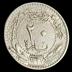Mehmet Reşat 1327/3 20 Para