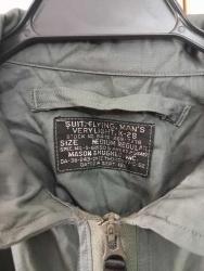 1961 Amerika hava kuvvetleri uçuş tulumu