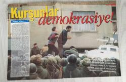 AKTÜEL HAFTALIK HABER DERGİSİ - SAYI 193 - 16/22 MART 1995 GAZİ MAHALLESİ OLAYLARI: NEDEN ALEVİLER SEÇİLDİ? - DÜNYA BANKASI’NDAN MİLLİ EĞİTİM’E KÜFÜR GİBİ MEKTUP - ALEVİ KOLEJİ KURULUYOR - BARINGS NASIL ÇÖKERTTİ: YUPPIE’LİĞİ TAHTTAN İNDİREN BATAKÇI İNGİLİZ - SİNAN ÇETİN’İN “BAY E”Sİ: YENİ SAĞIN ÖNCÜ FİLMİ - BEKARLIK SALTANATININ KÖLELERİ: EV BULMAK, SEKS, ÇOCUK BÜYÜTMEK - İMDADINA POLİS YETİŞEMEDİ: BAKIRKÖY’DE TRAJİK ÖLÜM - VLADISLAV LISTYEV CİNAYETİ: RUSYA’DA MEDYA GÜVENİ - KÜÇÜK BUDA 17 MART’TA GÖSTERİMDE - LALE ROCHE: CAMBAZHANEDEN MONACO SARAYI’NA - 1 NİSAN’DA KADINLAR İÇİN AYLIK GAZETE GELİYOR - A TAKIMI 75 HAFTADIR GÜNDEM YARATIYOR - RÜKNETTİN BEY “BİZİMKİLER”DE - GÖZDE TAN İLE HINCAL ULUÇ RÖPORTAJI: “BU KIZ BANA BENZİYOR” - ROXY ALIŞKANLIK YARATIYOR - BURGER KING VE BIG MAC TÜRKİYE’DE KARŞI KARŞIYA -  HINCAL ULUÇ - GÖZDE TAN - SİNAN ÇETİN - CEM SANCAR - BERNARDO BERTOLUCCI - CAN DÜNDAR - MAHIR KAYNAK - MEHMET TAN - TOKTAMIŞ ATEŞ - NABİ AVCI - TURAN ALKAN - GÂNİ MÜJDE - 128 SAYFA