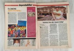 YENİ AKTÜEL HAFTALIK HABER DERGİSİ - SAYI 3 - 31 ARALIK 2003 / 8 OCAK 2004 2003 YILLIĞI: 146 SAYFA FOTOĞRAFLARLA YILIN ÖZETİ - 2004 KEHANETLERİ: TSUNAMİ, SAVAŞ, EVLİLİKLER, ŞAMPİYONLUKLAR - 300 YILLIK TIP KİTABI ÇÖPTEN ÇIKTI: AKDİKEN KÖKÜ İKTİDARSIZLIĞA ÇARE - “ERTESİ GÜN” HAPI TÜRKİYE’DE - ESTETİK DOSYASI: BURUN VE KULAK AMELİYATLARINDA DOKTOR SEÇİMİ - TERMAL AKUPUNKTUR ÇILGINLIĞI: SABAH 06:00’DA SIRA VAR - AJDAR: “BEN ERKEK SHAKIRA’YIM” - MÜJDAT GEZEN KİTAP KRIZİ: ERDAL ÖZ’E KIRGIN - BİR İSTANBUL MASALI’NIN PRENSLERİ: MEHMET ASLANTUĞ & OZAN GÜVEN - GÜLBEN ERGEN, SERAY SEVER, DENİZ SEKİ EVLENECEK - POPSTAR VE SERSERİ: GAMZE ÖZÇELİK EKRANI PARSELLEDİ - EROL EVGİN “İBADETİM”LE GERİ DÖNDÜ - FERİDUN DÜZAĞAÇ’TAN DÖRDÜNCÜ ALBÜM - TARANTINO’DAN “KILL BILL”: KAN GÖVDEYİ GÖTÜRÜYOR - HARRY CONNICK JR. VE MYSLOVITZ AVRUPA LİSTELERİNDE - MEHMET ASLANTUĞ - OZAN GÜVEN - MÜJDAT GEZEN - ERDAL ÖZ - AJDAR - GÜLBEN ERGEN - SERAY SEVER - DENİZ SEKİ - GAMZE ÖZÇELİK - EROL EVGİN - FERİDUN DÜZAĞAÇ  98 SAYFA