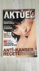 YENİ AKTÜEL HAFTALIK HABER DERGİSİ - SAYI 121 - 1/7 KASIM 2007 BİRÇOK KADIN GEREKSİZ AMELİYATLA MEMESİNİ KAYBEDİYOR - DOĞRU HESAP MEME KURTARIR: RADYOLOJİ VE CERRAHİ TARTIŞMASI - DAVID SERVAN-SCHREIBER’DEN ANTI-KANSER YAŞAM REÇETESİ - DAĞLICA’NIN SEÇİM SANDIKLARI HEP BOŞ GELİR - ERMENİ TASARISINI ENGELLEMENİN FİYATI: ABD LOBİ BELGELERİYLE - SUSURLUK İFADELERİNE TV’DE ŞAHİTLİK: MEHMET ELKATMIŞ ANLATIYOR - BURHAN KUZU: HÜKÜMET 5, CUMHURBAŞKANI 7 YIL GÖREV YAPACAK - SUDAN’DA ARAPLAŞTIRMA POLİTİKASI: MAHALLE BASKISI - FATİH AKIN & NURGÜL YEŞİLÇAY: PORTAKAL OLMADI, İSTİKAMET OSCAR - TÜRKİYE RUGBY LİGİ BAŞLIYOR: FUTBOLUN TAHTI SALLANIYOR - HIFZI TOPUZ: GAZETECİ CİNAYETLERİ İTTİHATÇI GELENEĞE DÖNÜŞTÜ - ALTIN PORTAKAL 44. KEZ SAHNELERDE - “3:10 YUMA” VE WESTERN DALGASI: RUSSELL CROWE SAHNEDE -  DAVID SERVAN-SCHREIBER - MEHMET ELKATMIŞ - BURHAN KUZU - FATİH AKIN - NURGÜL YEŞİLÇAY - HIFZI TOPUZ - RUSSELL CROWE - MEHMET ALİ KILIÇBAY - KEMAL SAYAR - ALPER GÖRMÜŞ - NIHAL BENGİSU KARACA -  98  SAYFA