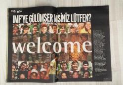 YENİ AKTÜEL HAFTALIK HABER DERGİSİ - SAYI 61 - 7/13 EYLÜL 2006 SAFFET SANCAKLI: “AZİZ YILDIRIM’LA SİLAH TİCARETİ YAPIYORUZ” - TÜRKEŞ’İN TRİLYONLUK ÇANTASININ SIRRI: MEHMET GÜNGÖR ANLATIYOR - YAHUDİ EFENDİ’NİN YAZARI KARASU’YA GÖRE SABETAY DÜŞMANLIĞI ABDÜLHAMİT’LE BAŞLADI - MÜSLÜMAN YOGASI: ZİKİRDE KIBLEYE KARŞI SANSKRİTÇE DUALAR - NAZLI ÖZTARHAN: ZENGİN BABANIN POLİS MUHABİRİ KIZI ARTIK ANCHORWOMAN - TANYEVİC: “SAHADAN İKİ KEZ SEDYEYLE AYRILDIM” - ENTELLERİN “ALİYE”Sİ: LOST DİZİSİNİN ŞİFRELERİ - CEO DİYETİ: DİLARA KOÇAK’TAN YAKA KARTINA GÖRE TARİFLER - DÜNYA BANKASI VE IMF’YE SİNGAPUR’DA GÜLÜMSEME KAMPANYASI - GÜNTER GRASS’A COHN-BENDIT’TEN SERT ELEŞTİRİ: “O BİR YÜREKSİZ” - VARTAN MELİKYAN: KRALİÇENİN GÖZLÜKÇÜSÜ - ALTERNATİF KARİYER REHBERİ: ÜNİVERSİTEYE GİREMEYENLER İÇİN SERTİFİKA PROGRAMLARI - “MIAMI VICE” GERİ DÖNDÜ: COLIN FARRELL SAHNEDE - SAFFET SANCAKLI - AZİZ YILDIRIM - MEHMET GÜNGÖR - TOKSÖZ B. KARASU - NAZLI ÖZTARHAN - BOGDAN TANYEVİC - DANIEL COHN-BENDIT - GÜNTER GRA 98 SAYFA