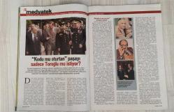 YENİ AKTÜEL HAFTALIK HABER DERGİSİ - SAYI 61 - 7/13 EYLÜL 2006 SAFFET SANCAKLI: “AZİZ YILDIRIM’LA SİLAH TİCARETİ YAPIYORUZ” - TÜRKEŞ’İN TRİLYONLUK ÇANTASININ SIRRI: MEHMET GÜNGÖR ANLATIYOR - YAHUDİ EFENDİ’NİN YAZARI KARASU’YA GÖRE SABETAY DÜŞMANLIĞI ABDÜLHAMİT’LE BAŞLADI - MÜSLÜMAN YOGASI: ZİKİRDE KIBLEYE KARŞI SANSKRİTÇE DUALAR - NAZLI ÖZTARHAN: ZENGİN BABANIN POLİS MUHABİRİ KIZI ARTIK ANCHORWOMAN - TANYEVİC: “SAHADAN İKİ KEZ SEDYEYLE AYRILDIM” - ENTELLERİN “ALİYE”Sİ: LOST DİZİSİNİN ŞİFRELERİ - CEO DİYETİ: DİLARA KOÇAK’TAN YAKA KARTINA GÖRE TARİFLER - DÜNYA BANKASI VE IMF’YE SİNGAPUR’DA GÜLÜMSEME KAMPANYASI - GÜNTER GRASS’A COHN-BENDIT’TEN SERT ELEŞTİRİ: “O BİR YÜREKSİZ” - VARTAN MELİKYAN: KRALİÇENİN GÖZLÜKÇÜSÜ - ALTERNATİF KARİYER REHBERİ: ÜNİVERSİTEYE GİREMEYENLER İÇİN SERTİFİKA PROGRAMLARI - “MIAMI VICE” GERİ DÖNDÜ: COLIN FARRELL SAHNEDE - SAFFET SANCAKLI - AZİZ YILDIRIM - MEHMET GÜNGÖR - TOKSÖZ B. KARASU - NAZLI ÖZTARHAN - BOGDAN TANYEVİC - DANIEL COHN-BENDIT - GÜNTER GRA 98 SAYFA