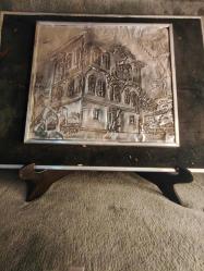 El Yapımı Alüminyum Rölyef Tablo