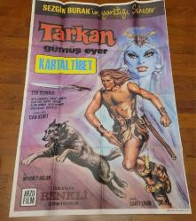 TARKAN FİLM AFİŞİ. SONRADAN ÇOĞALTMA BASKIDIR. ORJ. DEĞİLDİR.