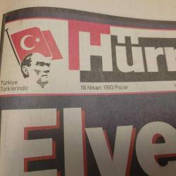 TURGUT ÖZAL'IN VEFATI GAZETE HABERİ SAYISI. KOLEKSİYONLUK.
