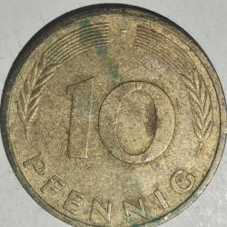 ALMANYA 1982 F     10  PFENNIG