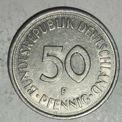ALMANYA 1980 F    50  PFENNIG