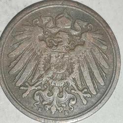 ALMANYA 1898 E     1 PFENNIG