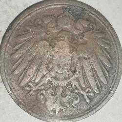 ALMANYA 1898 D     1 PFENNIG