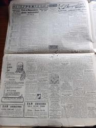 Cumhuriyet Gazetesi - 14 Ocak 1955 - Mısır Türkiye Irak anlaşmasına cephe aldı - Başbakan Adnan Menderes Irak meclisine hitap ederken fotoğraf - Başbakan Adnan Menderes'in Irak meclisine girişi ve mebuslar tarafından alkışlanışı fotoğraf - Suriye'de aleyhimizde gösteriler - Akis Mecmuası İle Mükerrem Sarol davasında müdafaa fotoğraf - İtalya'da faşizm hortladı mı - İsviçre'de Migros teşkilatını tetkik etmekten geliyorum röportajı yapan Aslan Tufan Yazman - İstanbul'da 405.345.971 lira vergi tahsil edildi - Üsküdar cankurtaran merkezi hizmete girdi - bir paketin hikayesi yazan Burhan Felek - İsmaili başimamı kim olacak - Türk ve Macar güreşçilerinin mukayeseleri yazan Haluk San - amatör kümeler puan durumu - İstanbul Ankara Radyosu Programı - Zoraki Diplomat yazan Yakup Kadri Karaosmanoğlu Yazı Dizisi - radyoaktif ışınlar 64 kilometre mesafeden gözleri kör ediyor - İstanbul Belediyesi Şehir Tiyatroları dram kısmında beyaz güvercin komedi kısmında geçti borun pazarı - Akbank