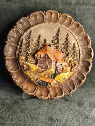 Heidi'nin Alp Evi: Nostaljik Rölyef Plaket