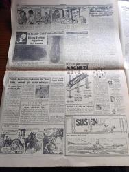 Cumhuriyet Gazetesi - 10 Aralık 1960 - Meclisi halka sevdirmek yazan Nadir Nadi Başmakale - Turhan Feyzioğlu Projesi Komite Çalışmalarında Ön Planda - Topkapı Davası Tanıklarından Biri Hakkında Yalan Şahadetten Takibat Açılmasına Karar Verildi - Yassıada İntibaları Yazan Yaşar Kemal - Örtülü Ödenek Davasında İleri Sürülen İddia Fiyasko Verdi - Cihad Baban  Vasfi Raşit Sevig Ahmet Şükrü Esmer Şahap Gürler fotoğraf - Refik Tulga Belediye Başkan Vekili Olarak Konuştu - emniyet amiri Mahmut Nedim dünkü duruşmada sanıkları itham ediyor fotoğraf - Ankara Üniversitesinin Atfedilen Üyelerle İlgili Kanun Teklifi - 10. Köy Yazan Fakir Baykurt Yazı Dizisi - Kiliselerin Birleştirilmesi İçin Müzakereler Yapılacak - Dünya Tarihini Değiştiren İki Bomba - Resimli Roman Başkasının Günahı Çizen Yves Sayol Yazı Dizisi - Kuran Ve Ezanın Türkçeleştirilmesi - Olimpiyat Köyünde Türk Caddesi  fotoğraf - Galatasaray Takımı Dün İzmir'e Gitti - Fenerbahçe PTT maçı - İstanbulspor Şekerhilal Maçı