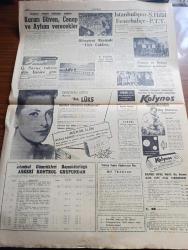 Cumhuriyet Gazetesi - 10 Aralık 1960 - Meclisi halka sevdirmek yazan Nadir Nadi Başmakale - Turhan Feyzioğlu Projesi Komite Çalışmalarında Ön Planda - Topkapı Davası Tanıklarından Biri Hakkında Yalan Şahadetten Takibat Açılmasına Karar Verildi - Yassıada İntibaları Yazan Yaşar Kemal - Örtülü Ödenek Davasında İleri Sürülen İddia Fiyasko Verdi - Cihad Baban  Vasfi Raşit Sevig Ahmet Şükrü Esmer Şahap Gürler fotoğraf - Refik Tulga Belediye Başkan Vekili Olarak Konuştu - emniyet amiri Mahmut Nedim dünkü duruşmada sanıkları itham ediyor fotoğraf - Ankara Üniversitesinin Atfedilen Üyelerle İlgili Kanun Teklifi - 10. Köy Yazan Fakir Baykurt Yazı Dizisi - Kiliselerin Birleştirilmesi İçin Müzakereler Yapılacak - Dünya Tarihini Değiştiren İki Bomba - Resimli Roman Başkasının Günahı Çizen Yves Sayol Yazı Dizisi - Kuran Ve Ezanın Türkçeleştirilmesi - Olimpiyat Köyünde Türk Caddesi  fotoğraf - Galatasaray Takımı Dün İzmir'e Gitti - Fenerbahçe PTT maçı - İstanbulspor Şekerhilal Maçı