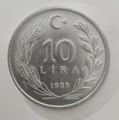 10 LİRA 1985