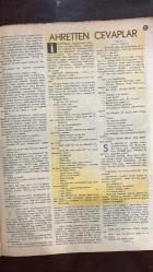 YELPAZE RESİMLİ SALON MECMUASI DERGİSİ - SAYI : 165 - 10 AĞUSTOS 1955 -  LA CACHIRRA - PEPE SANTI - SOMERSET MAUGHAN - NAILE TÜRK - HATIRA DEFTERİ - ERDENİN - BAYRAKTARIN NİŞANLISI- HATIRA DEFTERİ HİKAYESİ - ERDENİN HİKAYESİ - BAYRAKTARIN NİŞANLISI HİKAYESİ YAZAN : SOMERSET MAUGHAN ÇEVİREN : NAILE TÜRK - CURRITO - ROSALIA - LA CACHIRRA - PILAR - PEPE SANTI - ÖMER SAKIP - JOHN STEINBECK - HALUK BİTEK - BAYRAKTARIN NİŞANLISI - AHİRETTEN CEVAPLAR - KAHVALTI - BAYRAKTARIN NİŞANLISI HİKAYESİ YAZAN : SOMERSET MAUGHAN ÇEVİREN : NAILE TÜRK  AHİRETTEN CEVAPLAR HİKAYESİ YAZAN : ÖMER SAKIP  KAHVALTI HİKAYESİ YAZAN : JOHN STEINBECK ÇEVİREN : HALUK BİTEK - MEHMED SEYDA - BU NE DEMEK - HAYAL SEVENLER GELİN - BU NE DEMEK HİKAYESİ YAZAN : MEHMED SEYDA - 34 SAYFA