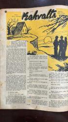 YELPAZE RESİMLİ SALON MECMUASI DERGİSİ - SAYI : 165 - 10 AĞUSTOS 1955 -  LA CACHIRRA - PEPE SANTI - SOMERSET MAUGHAN - NAILE TÜRK - HATIRA DEFTERİ - ERDENİN - BAYRAKTARIN NİŞANLISI- HATIRA DEFTERİ HİKAYESİ - ERDENİN HİKAYESİ - BAYRAKTARIN NİŞANLISI HİKAYESİ YAZAN : SOMERSET MAUGHAN ÇEVİREN : NAILE TÜRK - CURRITO - ROSALIA - LA CACHIRRA - PILAR - PEPE SANTI - ÖMER SAKIP - JOHN STEINBECK - HALUK BİTEK - BAYRAKTARIN NİŞANLISI - AHİRETTEN CEVAPLAR - KAHVALTI - BAYRAKTARIN NİŞANLISI HİKAYESİ YAZAN : SOMERSET MAUGHAN ÇEVİREN : NAILE TÜRK  AHİRETTEN CEVAPLAR HİKAYESİ YAZAN : ÖMER SAKIP  KAHVALTI HİKAYESİ YAZAN : JOHN STEINBECK ÇEVİREN : HALUK BİTEK - MEHMED SEYDA - BU NE DEMEK - HAYAL SEVENLER GELİN - BU NE DEMEK HİKAYESİ YAZAN : MEHMED SEYDA - 34 SAYFA