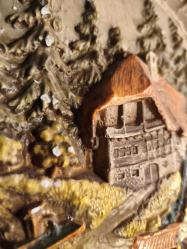 Heidi'nin Alp Evi: Nostaljik Rölyef Plaket
