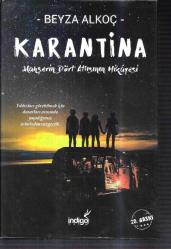 5 cilt takım Karantina mahşerin dört atlısının hikayesi (3. cilt karton kapaklı diğerleri ciltli ve şömizli)