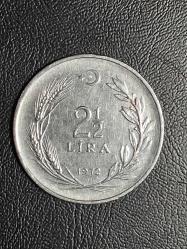1972 YILI MADENİ 2,5 LİRA   ÇA/ÇİL TCM 2904