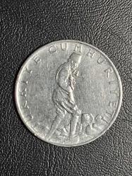 1972 YILI MADENİ 2,5 LİRA   ÇA/ÇİL TCM 2904