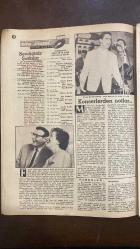 YELPAZE RESİMLİ SALON MECMUASI DERGİSİ - SAYI : 64 - 3 MAYIS 1961 - SEZEN CUMHUR – MELINA MERCOURI – DON COSTA – LALE ANDERSEN – DALIDA – EDITH PIAF – EROL BÜYÜKBURÇ – YÜCEL ABANOZOĞLU – İLHAN TÜRKER – OKAY ERGİL – FUAT TÜRKELEMAN – ALİ DÜZGÜN – TEVFİK BİLGİNER – ETHEM BİLGİNER – İLHAN ERER – OKAN AKANSEL – BERTAN – ERDAL – AYBERK – MUSTAFA – SÜHEYL DENİZCİ – ÜSTÜN POYRAZOĞLU – MURAD BERKAN – KADRİ ÜNALAN – ÖZDEMİR CONKU – ERDOĞAN AKTUĞ – NÜCEYİM GENER – SALİM AĞIRBAŞ – FERİDUN CAMLIBEL – TÜLAY GERMAN – MÜFİT KİPER – ALAIN DELON – RENATO SALVATORI – ANNIE GIRARDOT – KATINA PAXINON – LUCHINO VISCONTI – MUSTAFA AYGOLU - SEVDİĞİNİZ ŞARKILAR – LES ENFANTS DU PIRÉE – TÜRKİYE’DE EN ÇOK SEVİLEN 20 ŞARKI – EDITH PIAF’IN DRAMI – EROL BÜYÜKBURÇ KONSERİ – GÖLGELER – ROCCO VE KARDEŞLERİ - LES ENFANTS DU PIRÉE HİKAYESİ YAZAN : SEZEN CUMHUR -- EROL BÜYÜKBURÇ KONSERİ HİKAYESİ- ROCCO VE KARDEŞLERİ HİKAYESİ YAZAN : MUSTAFA AYGOLU  EDITH PIAF’IN DRAMI HİKAYESİ 26 SAYFA