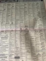 SABAH SARI SAYFALAR SERİ İLANLAR GAZETESİ DOĞUM GÜNÜ HEDİYESİ- 2 EYLÜL 1992-ulutaş Tekstil-alacalı Tekstil-Uğur Tekstil-Aslı Tekstil Örme Sanayi-Erdem triko-güvenal örme-İstanbul Fransız Kültür merkezi-dekor Taj-Özel Şahin Bilge eğitim merkezi-odak dershanesi-Media Markt-Simfer soba-Sürücü kursu-Onur yuva-gözen ön lisans kursu-sigorta-garson-mobilya-kuaför-Çocuk bakım-emlakçı-sağlık-tahsilatçı-şoför-temizlik elemanı-tezgahtar-tornacı-kasap-pastane-muhasebe-Beşiktaş-Beykoz-Alibeyköy-Bağcılar-Bakırköy-Gayrettepe-laleli-Levent-Gaziosmanpaşa-Fatih-Beşiktaş-Fındıkzade-Küçükçekmece-Ortaköy-Florya-Fulya- Üsküdar-Göztepe-Bağlarbaşı-Ataşehir-Yalova-Tuzla-Avcılar-Ulus-Merter-Anadoluhisarı-Tarabya-Sefaköy-yakacık-Suadiye-moda-kazasker-Maltepe-Kartal-Kalamış-Kadıköy-bostancı-akatlar Mecidiyeköy-Kocamustafapaşa-Çamlıca-Koşuyolu-Pendik-Kozyatağı-Ford-Mercedes-Citroen-BMW-Mazda-Kartal-Renault-Opel-Nissan-Mitsubishi-Kartal-Tempra-Doğan-Şahin-