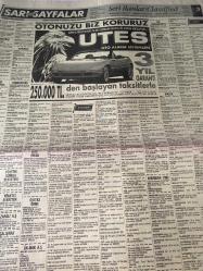 SABAH SARI SAYFALAR SERİ İLANLAR GAZETESİ DOĞUM GÜNÜ HEDİYESİ- 2 EYLÜL 1992-ulutaş Tekstil-alacalı Tekstil-Uğur Tekstil-Aslı Tekstil Örme Sanayi-Erdem triko-güvenal örme-İstanbul Fransız Kültür merkezi-dekor Taj-Özel Şahin Bilge eğitim merkezi-odak dershanesi-Media Markt-Simfer soba-Sürücü kursu-Onur yuva-gözen ön lisans kursu-sigorta-garson-mobilya-kuaför-Çocuk bakım-emlakçı-sağlık-tahsilatçı-şoför-temizlik elemanı-tezgahtar-tornacı-kasap-pastane-muhasebe-Beşiktaş-Beykoz-Alibeyköy-Bağcılar-Bakırköy-Gayrettepe-laleli-Levent-Gaziosmanpaşa-Fatih-Beşiktaş-Fındıkzade-Küçükçekmece-Ortaköy-Florya-Fulya- Üsküdar-Göztepe-Bağlarbaşı-Ataşehir-Yalova-Tuzla-Avcılar-Ulus-Merter-Anadoluhisarı-Tarabya-Sefaköy-yakacık-Suadiye-moda-kazasker-Maltepe-Kartal-Kalamış-Kadıköy-bostancı-akatlar Mecidiyeköy-Kocamustafapaşa-Çamlıca-Koşuyolu-Pendik-Kozyatağı-Ford-Mercedes-Citroen-BMW-Mazda-Kartal-Renault-Opel-Nissan-Mitsubishi-Kartal-Tempra-Doğan-Şahin-