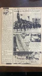 YELPAZE RESİMLİ SALON MECMUASI DERGİSİ - SAYI : 377 - 2 EYLÜL 1959 -SEZEN CUMHUR - HAYRİ - CUDİYE - ANDRE MONET - ROBERT LE DRU - MADAM MONET - JEAN WALLACE - CORNEL WILDE - TONY CURTIS - JANET LEIGH - G. PACK - AVA GARDNER - MUZAFFER TEMA - GUIDOBALDO - BARBARA - IZABELLA - LUJ - ŞEHZADE SELİM - ŞEHZADE KORKUD - ŞEHZADE AHMET - ŞEHZADE CEM - YAVUZ SULTAN SELİM - MUSTAFA - SÜLEYMAN - BODUR MUSTAFA - BOĞA SÜLEYMAN  AŞK VE AYRILIK - ERKEKLER VE ALIŞKANLIKLAR - FİKRİ TOPLANTILAR - CİNAYET VAKALARI - HOLLYWOOD HABERLERİ - DÖNÜŞLER VE BAŞARILAR - MONDEN HAYAT - TARİH ROMANI  YÜZÜSTÜ BIRAKILMA HİKAYESİ, YAZAN : SEZEN CUMHUR - BİR TADIMLIK HİKAYESİ, - ST. ADRESSE CİNAYETİ HİKAYESİ, YAZAN : SEZEN CUMHUR - ÜÇ KADIN HİKAYESİ, YAZAN : SEZEN CUMHUR - ŞEHZADE SELİM HİKAYESİ, - GAZİ MUSTAFA KEMAL ATATÜRK - FEVZİ PAŞA - VAN ROSSEM - KUZEY FRANSA ARTOIA - KIZILAY HEMŞİRELERİ - TOKALON PETALIA  ZAFER KONUŞMASI - GENÇLİĞE HİTAP - FRANSA'DA KAZA - ALMANYA BİSİKLET TURU - MEZUNİYET TÖRENİ - MO  - 26 SAYFA