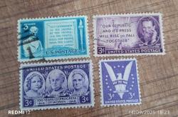 klasık pullar amerıka