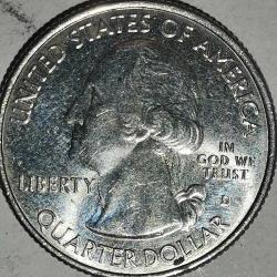 AMERİKA 2020  D   25 CENT ÇEYREK DOLAR   HATIRA  Güzel Amerika Çeyrekleri - Amerikan Samoası Ulusal Parkı