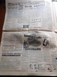 Cumhuriyet Gazetesi - 16 Aralık 1957 - Yunanistan Birleşmiş Milletlerde emeline kavuşamadı - genel kurul Kıbrısa ait karar suretini reddetti - NATO Konseyi bu sabah toplanıyor - Radyo gazetesinin teessür ve teessüfleri - Adnan Menderes evvelki gün muvasalat ettiği Paris havaalanında fotoğraf - Kasım Gülek Dün iktidara çatan sert bir konuşma yaptı - İstanbul Üniversitesi talebe birliğinin Kıbrıs ile ilgili partilere hitabı - Osman Bölükbaşı Dün uçakla İstanbul'a geldi fotoğraf - gençlik rumca konuşanları ikaz ediyor - inebolu'ya göktaşı düştü - Birleşmiş milletler'de bu sefer hangi devletler nasıl rey verdiler listesi - merak edebilme yazan Hasan Ali Yücel - Vali Mümtaz Tarhan Beyoğlunu kontrol ediyor - pazartesi konuşmaları yazan Bedri Rahmi Eyüboğlu - film yıldızı Özcan Tekgül Puro Tuvalet sabunu kullanıyor - Picasso İle Salvador Dali bir karnıbahar tarlasında bulaşacaklar - Kıbrıs valisi Foot Müftü Dana efendiyi kabul etti - İstanbulspor Galatasaray'ı yendi - Fenerbahçe galip