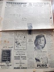 Cumhuriyet Gazetesi - 16 Aralık 1957 - Yunanistan Birleşmiş Milletlerde emeline kavuşamadı - genel kurul Kıbrısa ait karar suretini reddetti - NATO Konseyi bu sabah toplanıyor - Radyo gazetesinin teessür ve teessüfleri - Adnan Menderes evvelki gün muvasalat ettiği Paris havaalanında fotoğraf - Kasım Gülek Dün iktidara çatan sert bir konuşma yaptı - İstanbul Üniversitesi talebe birliğinin Kıbrıs ile ilgili partilere hitabı - Osman Bölükbaşı Dün uçakla İstanbul'a geldi fotoğraf - gençlik rumca konuşanları ikaz ediyor - inebolu'ya göktaşı düştü - Birleşmiş milletler'de bu sefer hangi devletler nasıl rey verdiler listesi - merak edebilme yazan Hasan Ali Yücel - Vali Mümtaz Tarhan Beyoğlunu kontrol ediyor - pazartesi konuşmaları yazan Bedri Rahmi Eyüboğlu - film yıldızı Özcan Tekgül Puro Tuvalet sabunu kullanıyor - Picasso İle Salvador Dali bir karnıbahar tarlasında bulaşacaklar - Kıbrıs valisi Foot Müftü Dana efendiyi kabul etti - İstanbulspor Galatasaray'ı yendi - Fenerbahçe galip